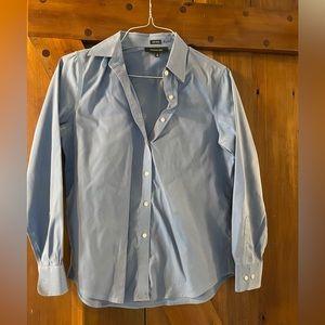 Light blue women’s button down
